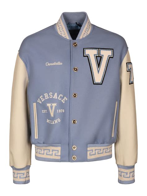 versace blazer jacket|versace varsity jacket.